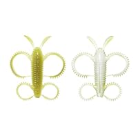 ワームまとめ売り、脚長沈み虫セット 新品未使用】限定 脚長沈み蟲 1.8 2色セット 沈み虫 ISSEI